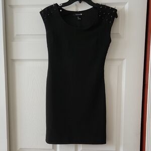 Forever 21 Black Studded Dress